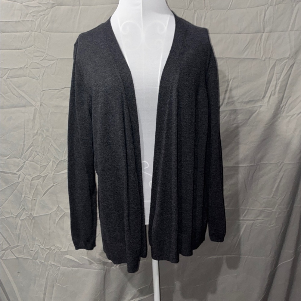 Old Navy Open Front Dark Grey Cardigan